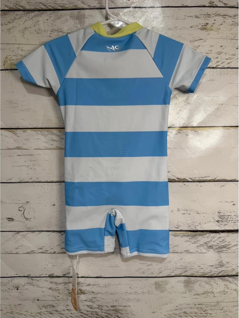 Angel Season Baby/Toddler Bathing Suit Rash Guard One Piece NWT Size 12-18m